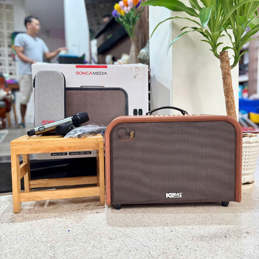 ACNOS HARMONY Loa Karaoke Cao Cấp 3 Đường Tiếng, Công Suất 220W RMS