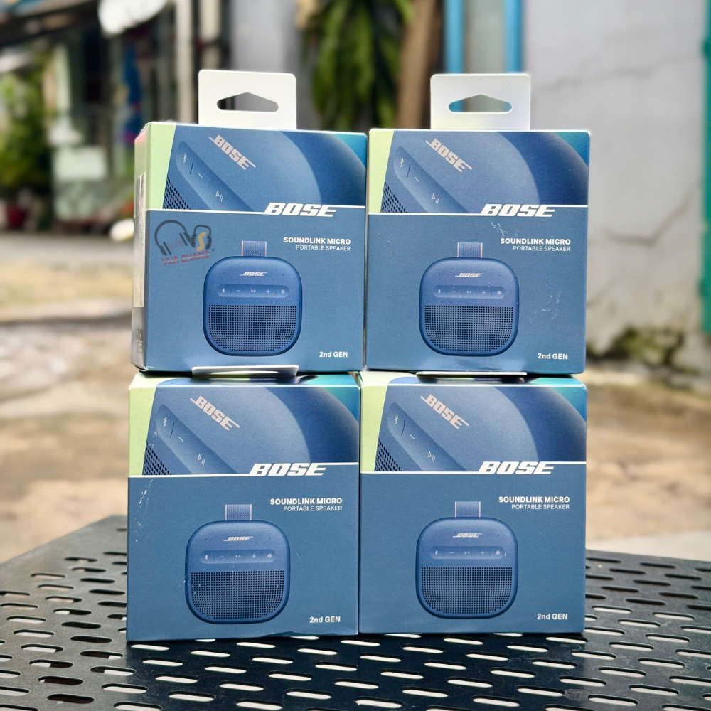 Trải nghiệm Loa Du Lịch Âm Nhạc Sống Động Với Bose SoundLink Micro 2