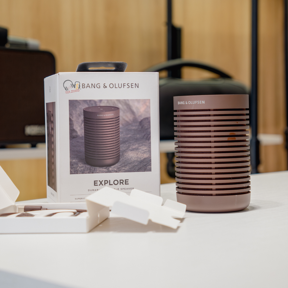 Beosound Explore công nghệ âm thanh 360 độ và khả năng chống nước IP67