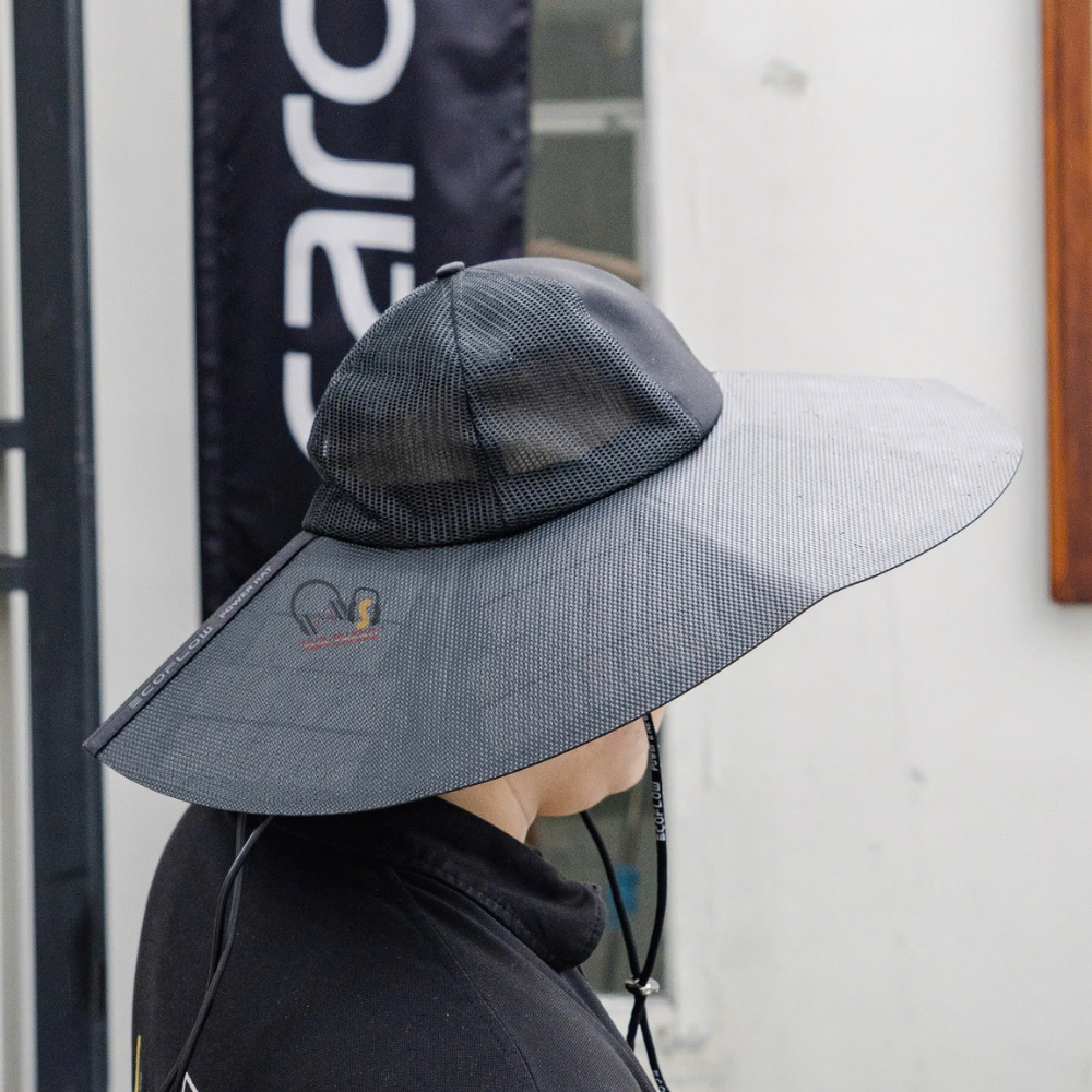 EcoFlow Power Hat Chiếc Nón Ma Thuật Sạc Pin Khi Đang Đội Dưới Nắng?