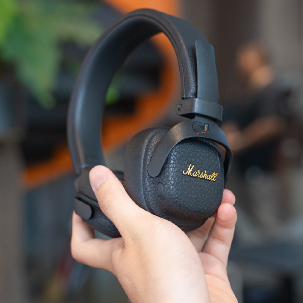 Review Marshall Milton ANC tai nghe on-ear có LDAC, chống ồn thích ứng