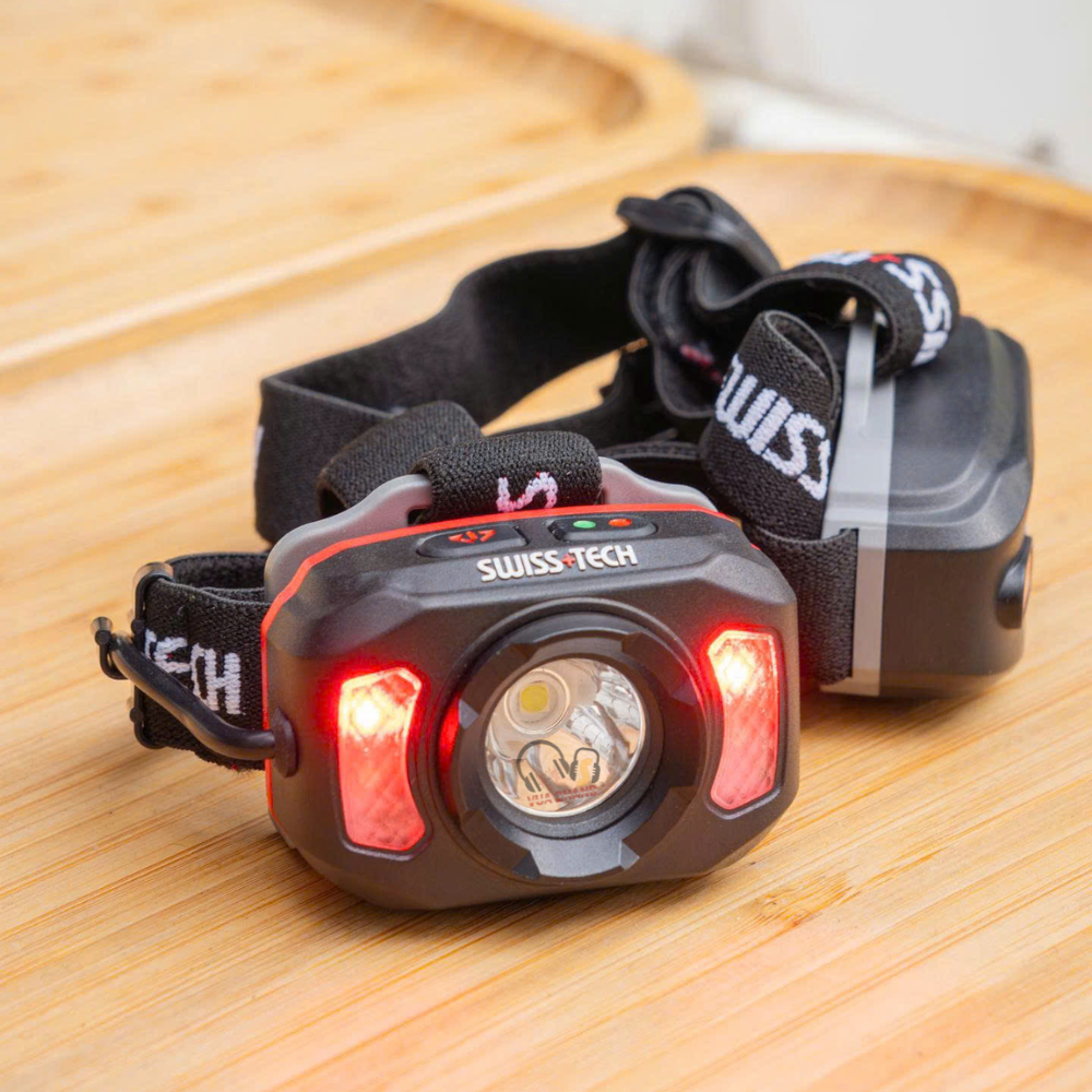 Review SWISS+TECH ST032003 Đèn Pha Đội Đầu 550 Lumens, Chiếu Xa 140m