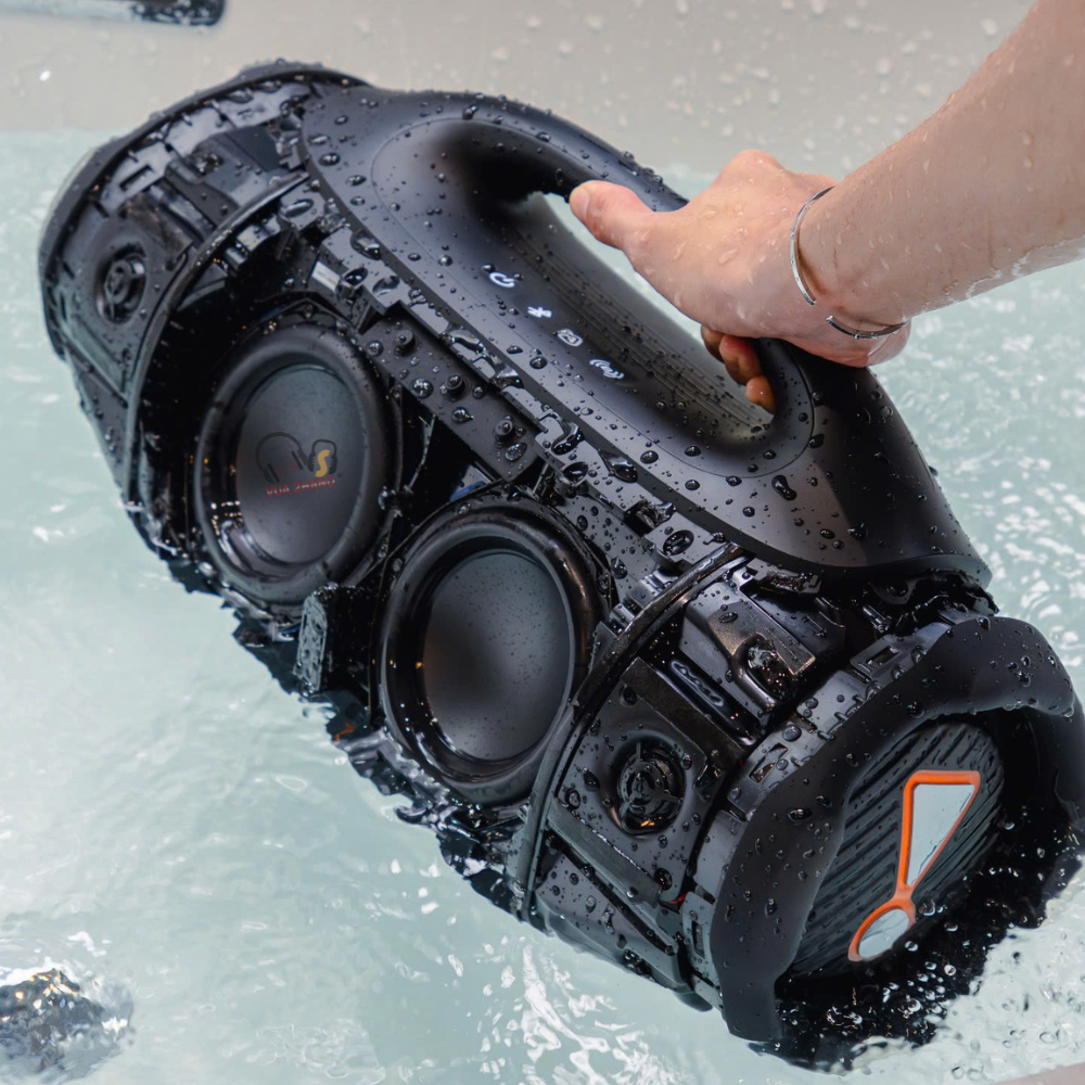 Liệu JBL Boombox 4 ngâm trong nước bồn tắm có chết đuối hay không?