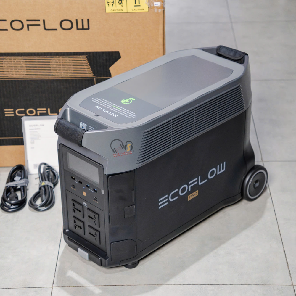 EcoFlow DELTA Pro Trạm Năng Lượng 3.6kWh/ 3600W Cho Gia Đình