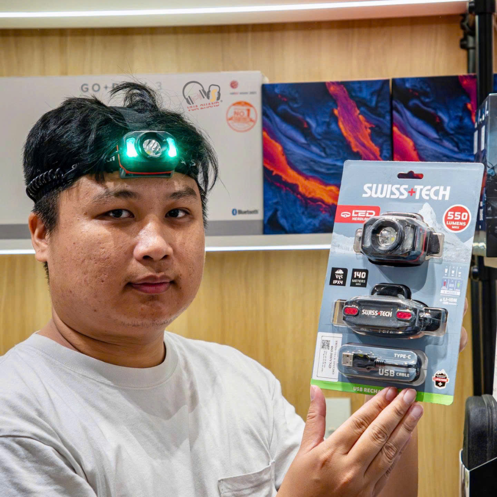 SWISS+TECH ST032003 Có Phải Đèn Đội Đầu Đáng Mua Nhất Trong Tầm Giá?