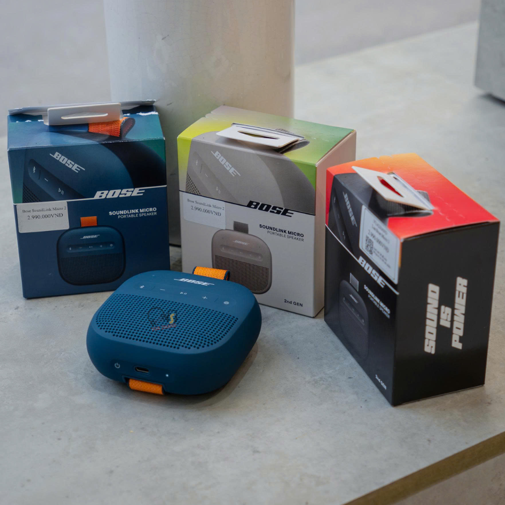 Bose SoundLink Micro 2 ra mắt màu cát và xanh chạng vạng mới nhất 2026