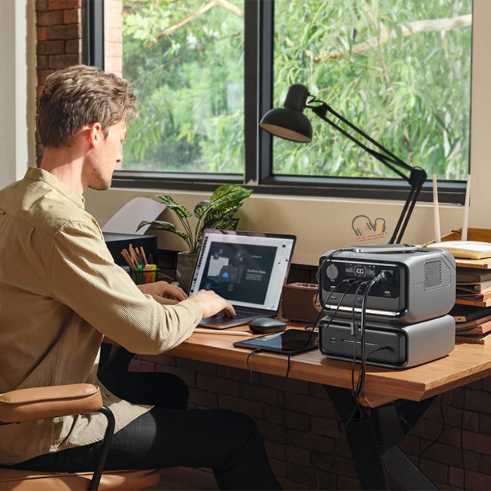 EcoFlow RIVER 3 EB600 572Wh Mở Rộng Nguồn Điện, Tăng Thời Gian Sử Dụng