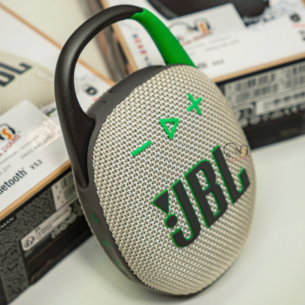 JBL Clip 5 Móc Khóa Âm Nhạc Hoàn Hảo, Siêu Nhỏ Gọn, Bền Bỉ Mọi Nơi