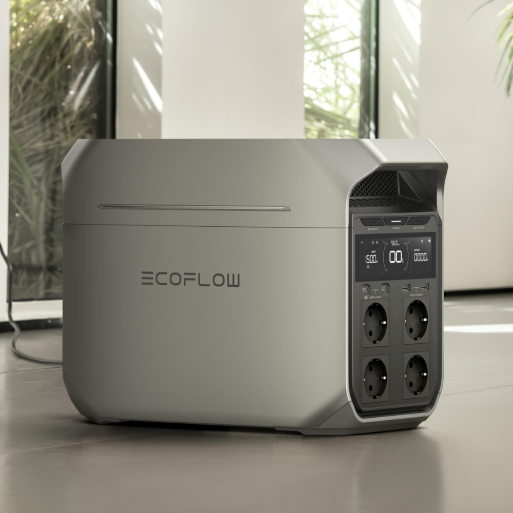 Vua Tốc Độ EcoFlow DELTA 3 Trạm Điện Sạc Đầy 100% Chỉ Trong 56 Phút