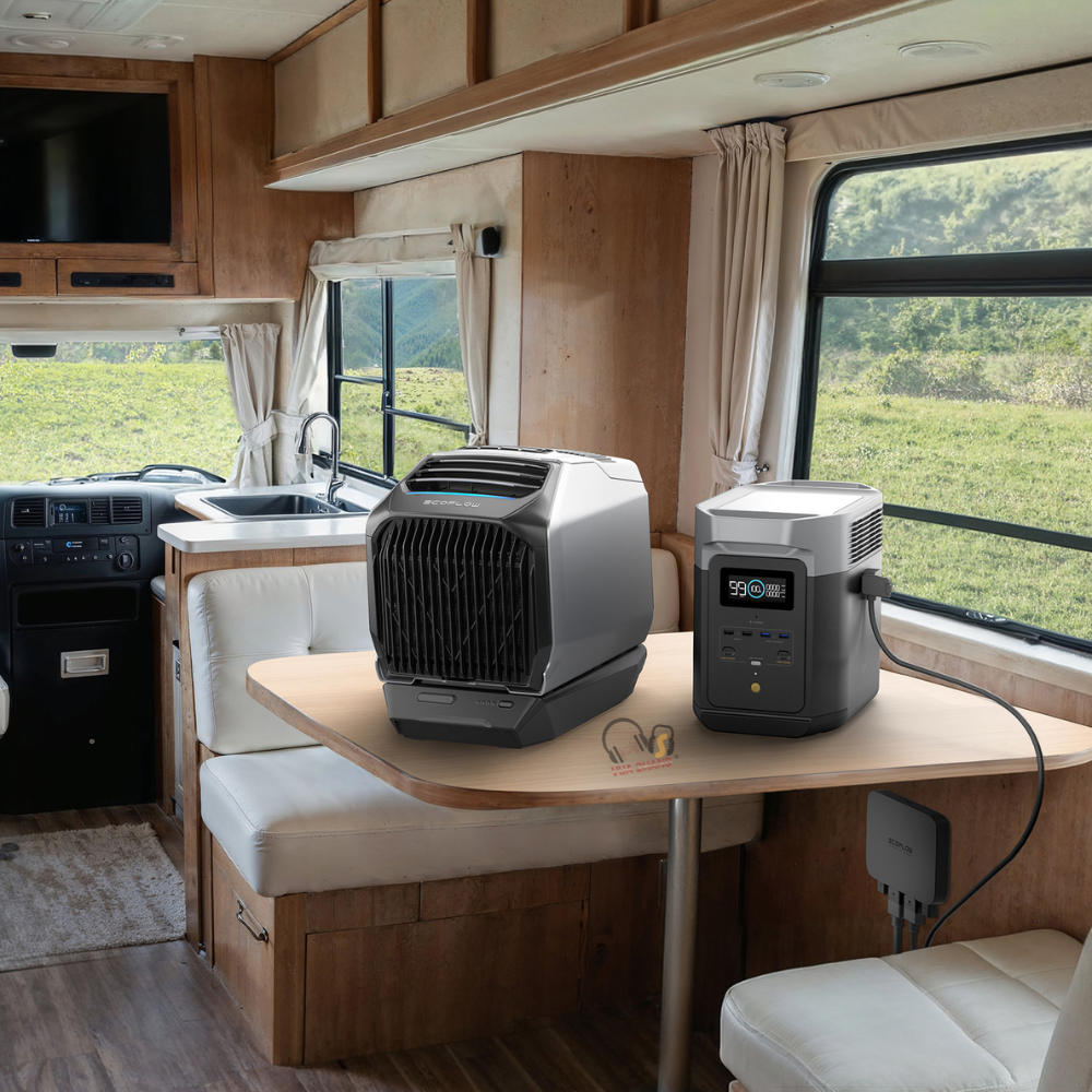 EcoFlow 800W Alternator Charger – Bộ sạc trạm lấy điện từ động cơ ô tô khi xe chạy