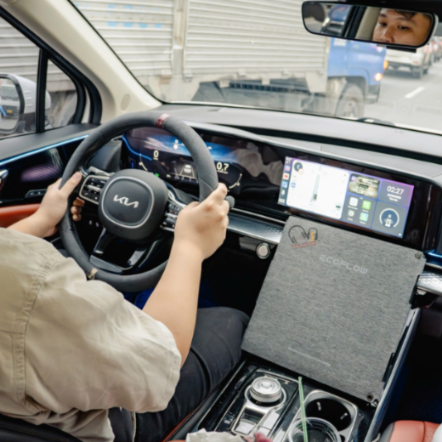 EcoFlow 60W Portable Solar Panel – Test Outdoor In Car