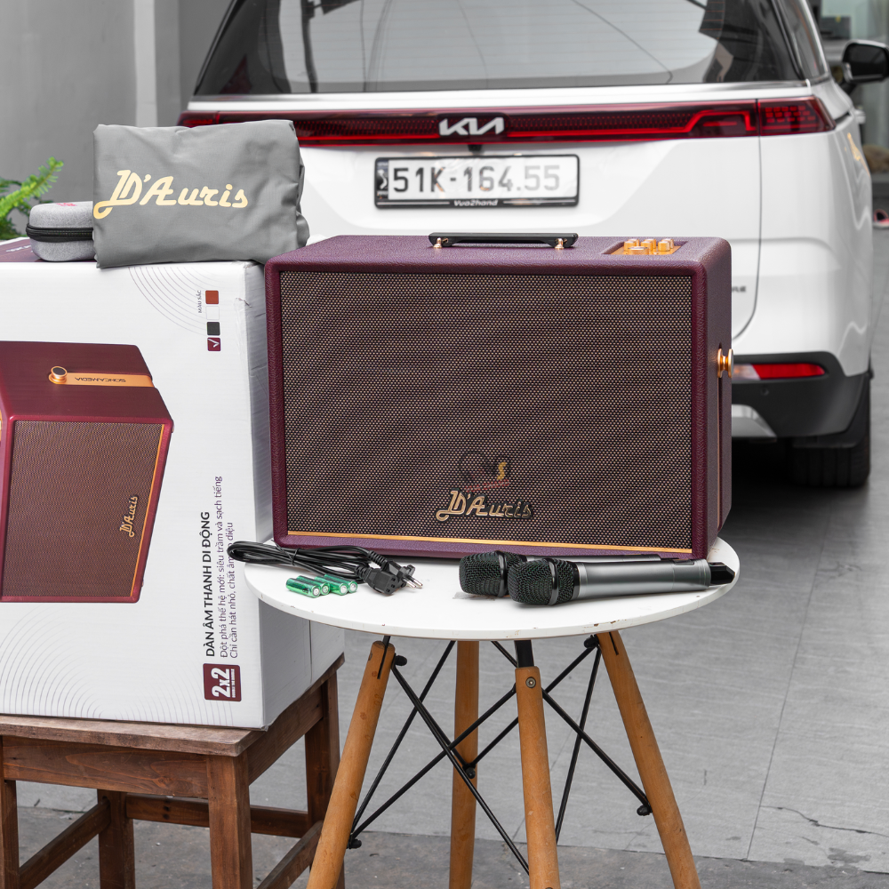 Acnos D'Auris 500 chiếc loa karaoke khủng nhất tôi từng trải nghiệm