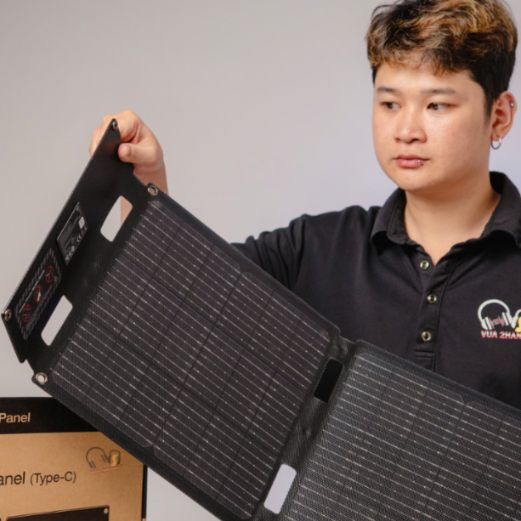 EcoFlow 60W Solar Panel Nguồn Điện Di Động, Gấp Gọn Cho Cuộc Phiêu Lưu