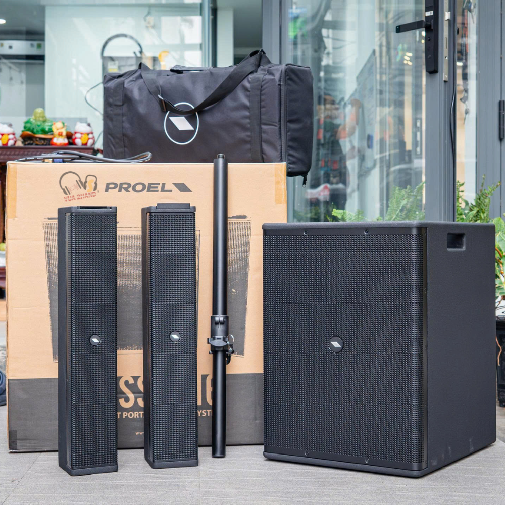 Đánh giá PROEL SESSION 6 – Hệ thống Loa Cột Di động Chuyên nghiệp