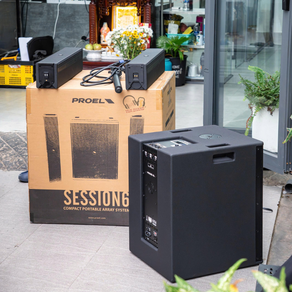 PROEL SESSION 6 Giải pháp Âm thanh All-in-One công suất 2400W