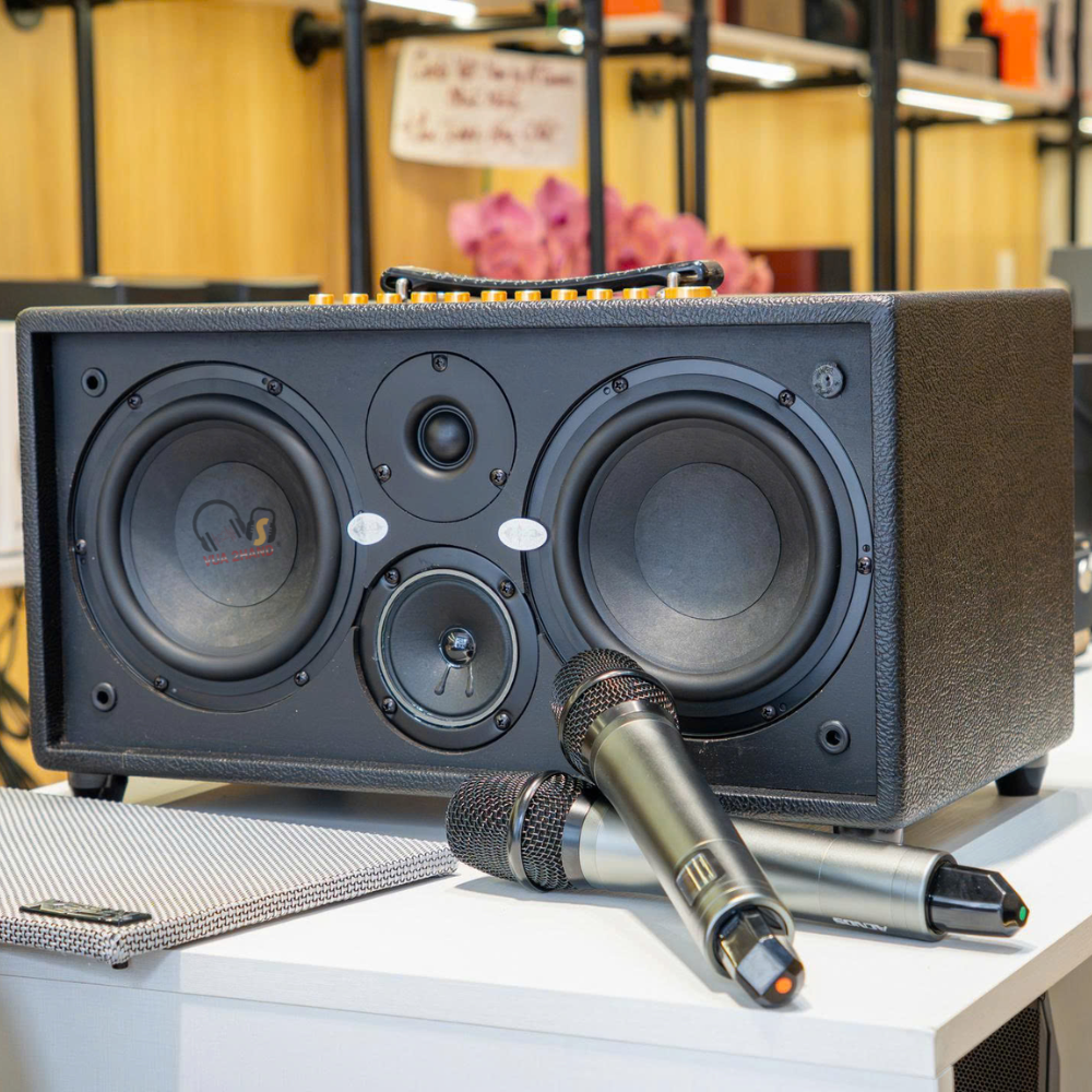 Trải Nghiệm ACNOS HiNET 450 Gen 2 Công Suất 200W RMS, Micro Hút Âm