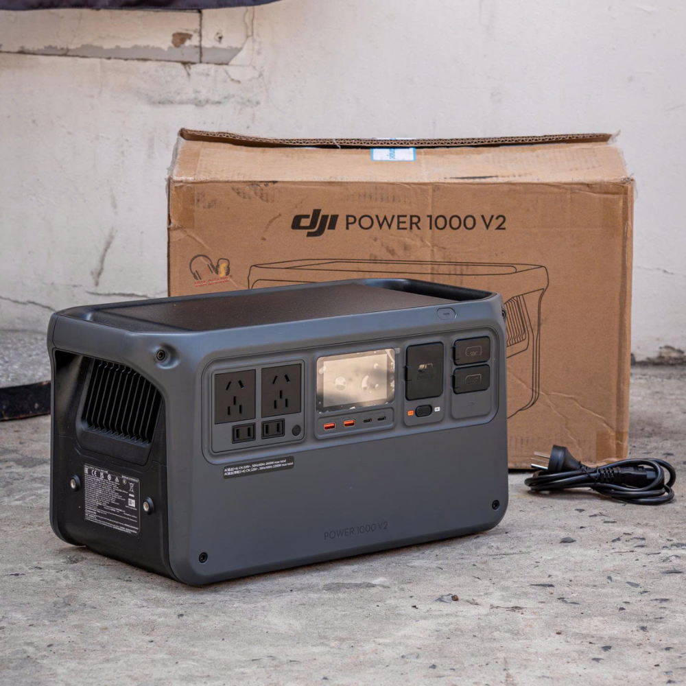 DJI Power 1000 V2 trạm sạc di động thách thức mọi thiết bị gia dụng
