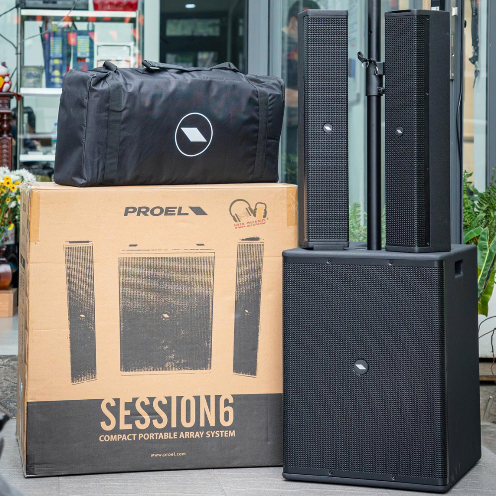 Trải Nghiệm PROEL SESSION 6 Sức mạnh Âm thanh Live từ Ý