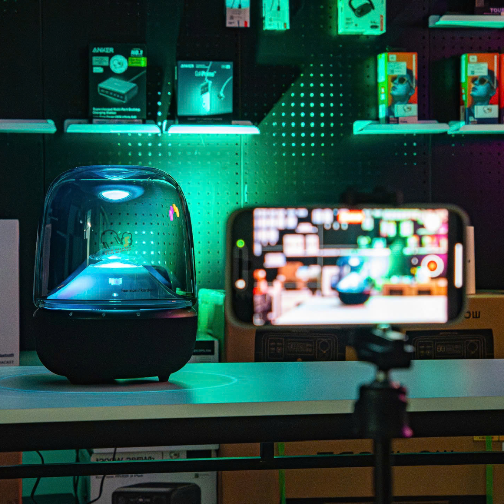 Trải Nghiệm Aura Studio 5: Âm Thanh Đèn Led Cực Phẩm Đáng Giá Từng Xu