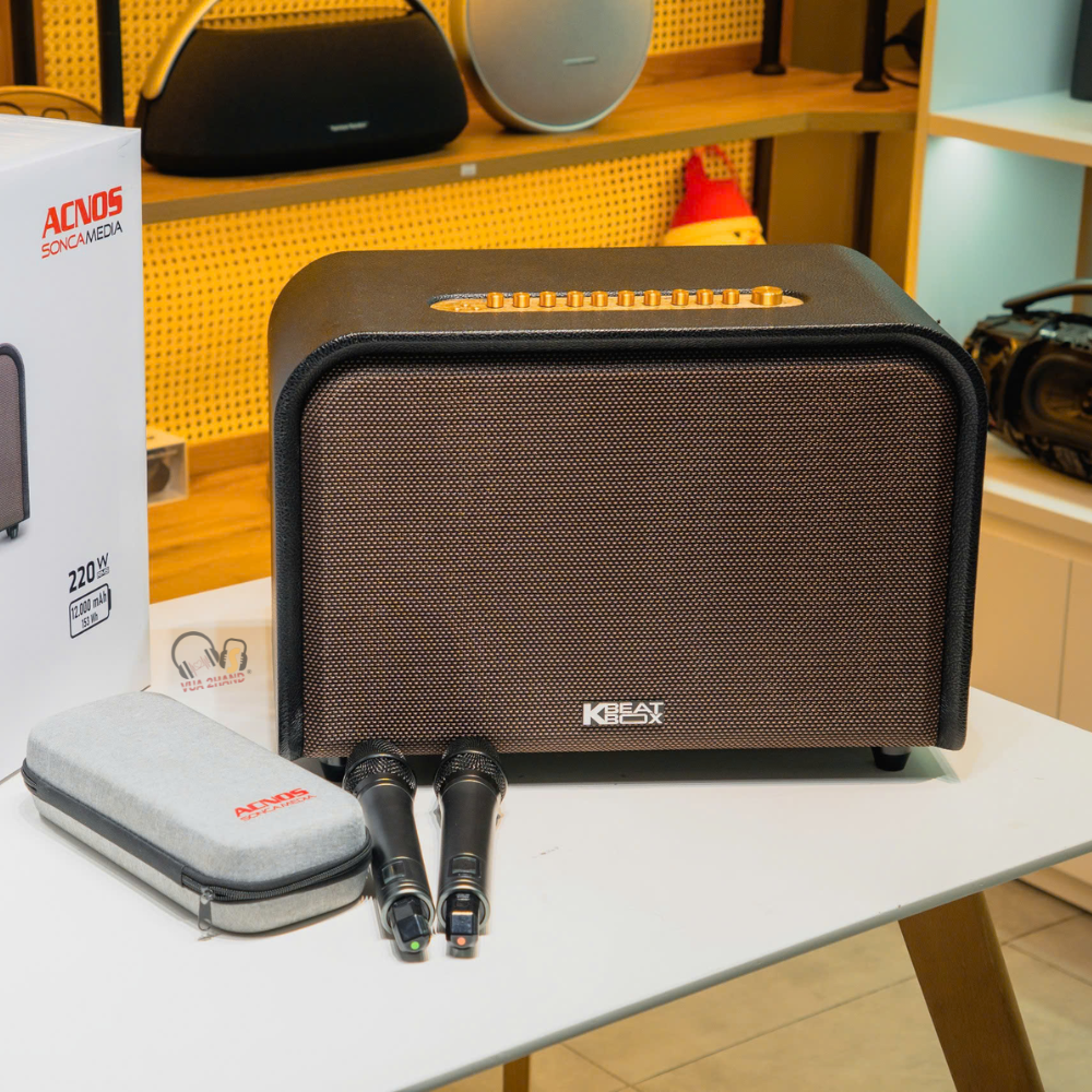 Hát Hay Như Ca Sĩ Với ACNOS ACOUSTIC 3 Loa 3 Đường Tiếng