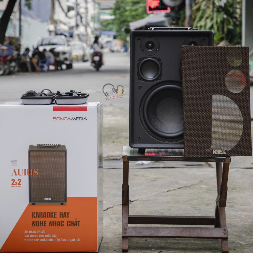 Đánh Giá Acnos Auris Chiếc Loa Xách Tay Đỉnh Cao Cho Karaoke Gia Đình