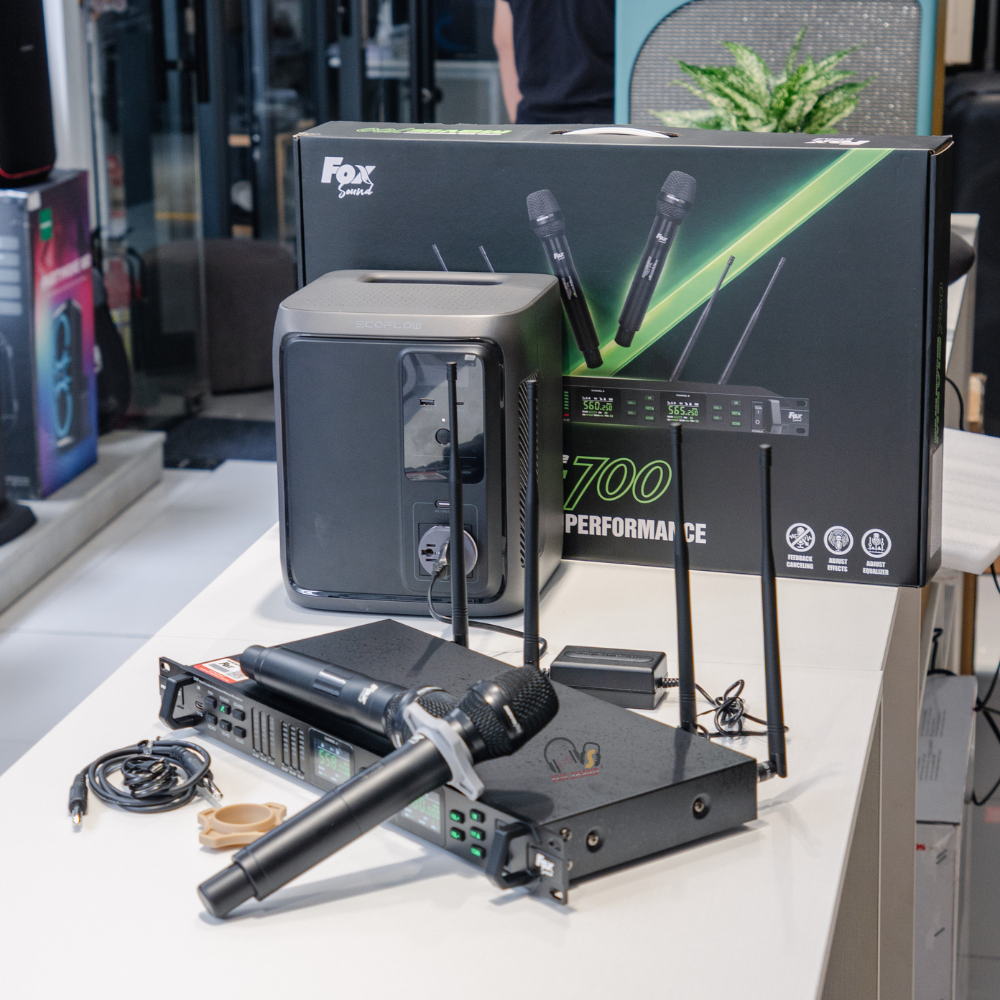 Bật Mí Công Nghệ Chống Hú Di Tần Trên Micro Fox Sound Mavis 700