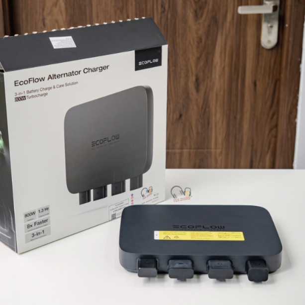 EcoFlow Alternator Charger 800W cách tốt nhất để sạc trạm phát điện của bạn
