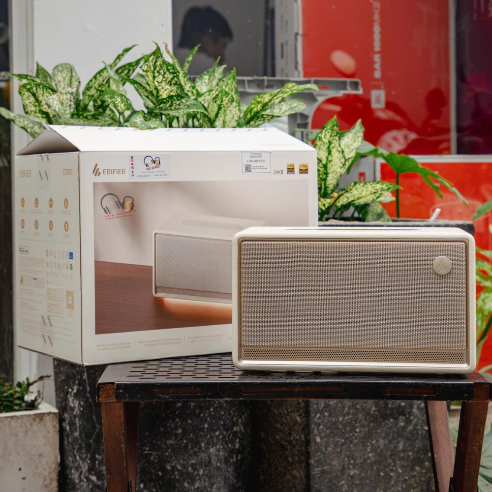 Edifier ES300 60W Công Suất, 12 Giờ Pin và Hỗ trợ LDAC/AirPlay 2