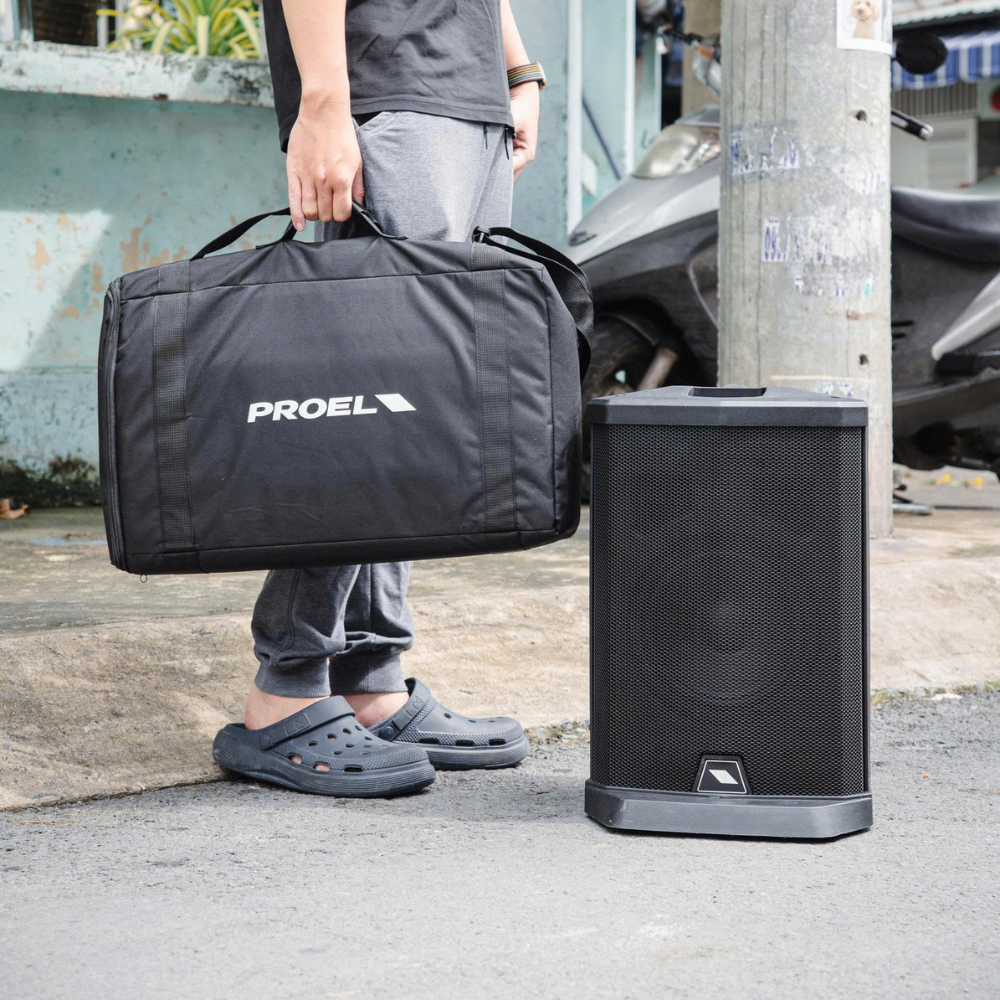 PROEL SESSION 1 FREE Loa Di Động Tuyệt Vời Cho DJ, Ca Sĩ, Giảng Dạy