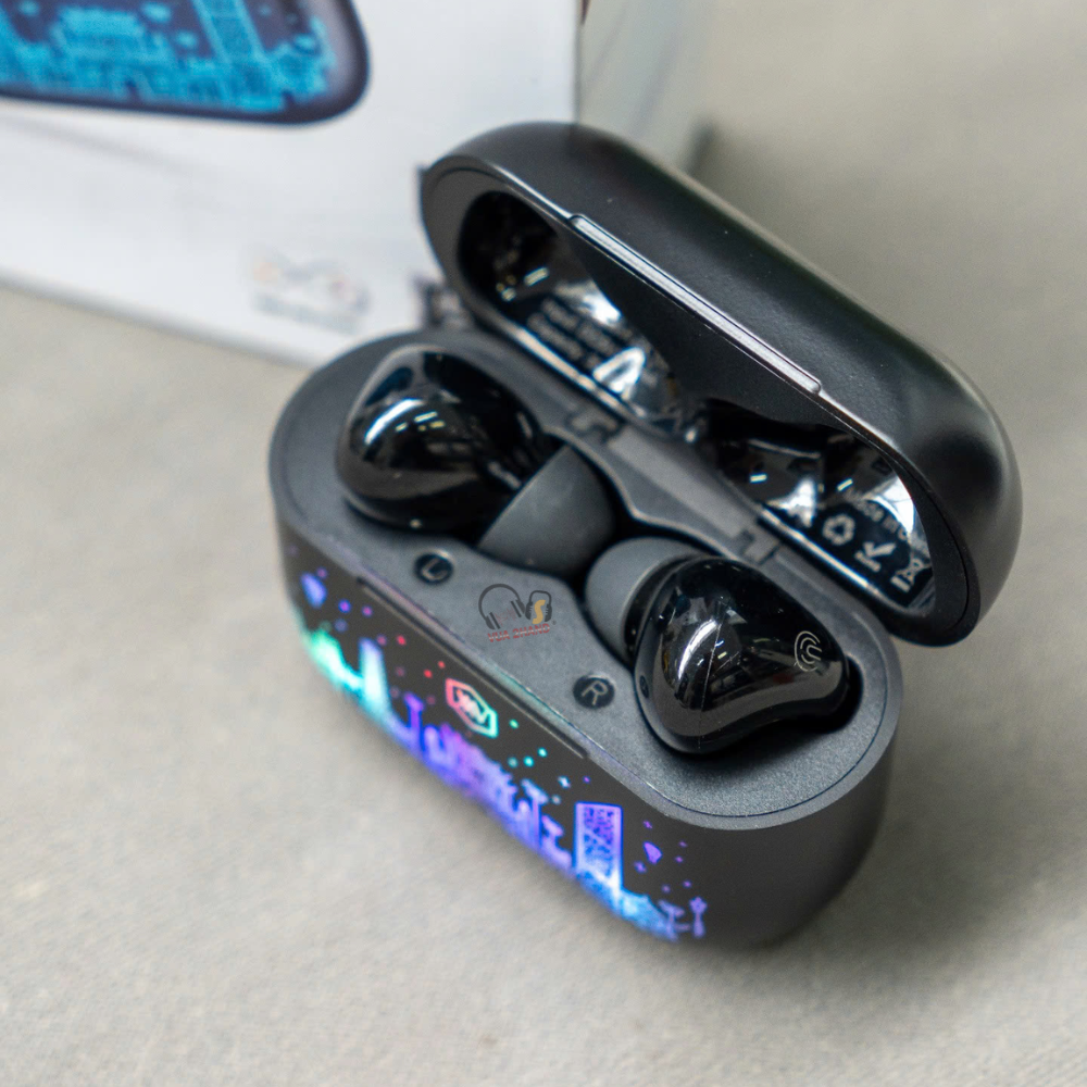 AW FLEX 100 Thiết kế chất, Bass cực mạnh, Bluetooth 5.4, IPX6, LED RGB