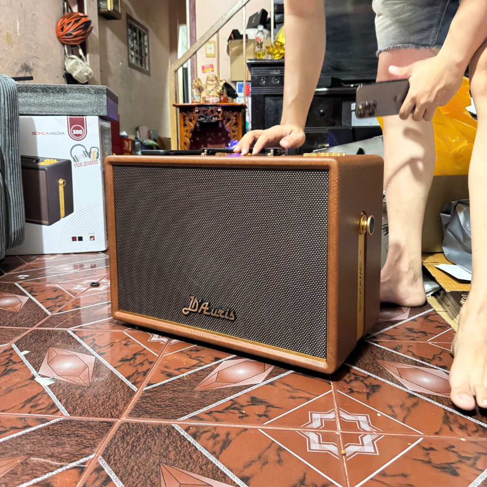 Acnos D’Auris 300 Loa xách tay nhưng nội lực như karaoke chuyên nghiệp