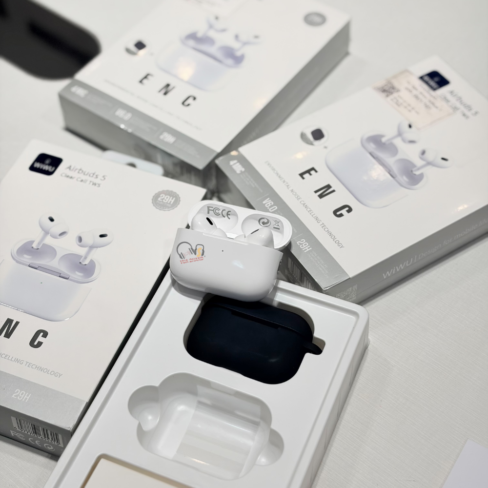 Tai nghe WIWU Airbuds 5 ENC: Giá Rẻ, Đàm Thoại Tốt Có Đáng Mua?