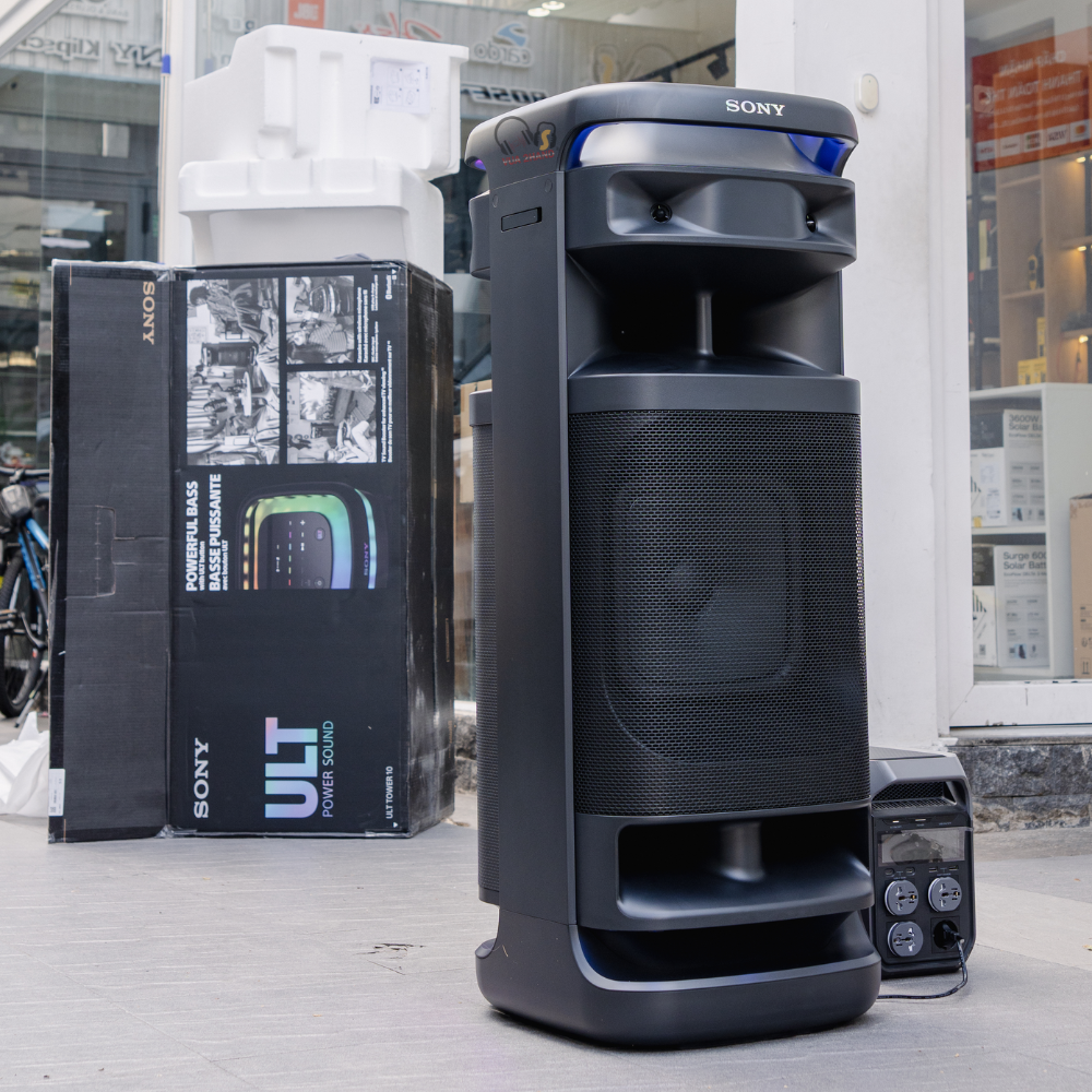 Trải Nghiệm Sony ULT Tower 10: Bass Nẩy Đến Đâu, Sàn Nhà Rung Đến Đó