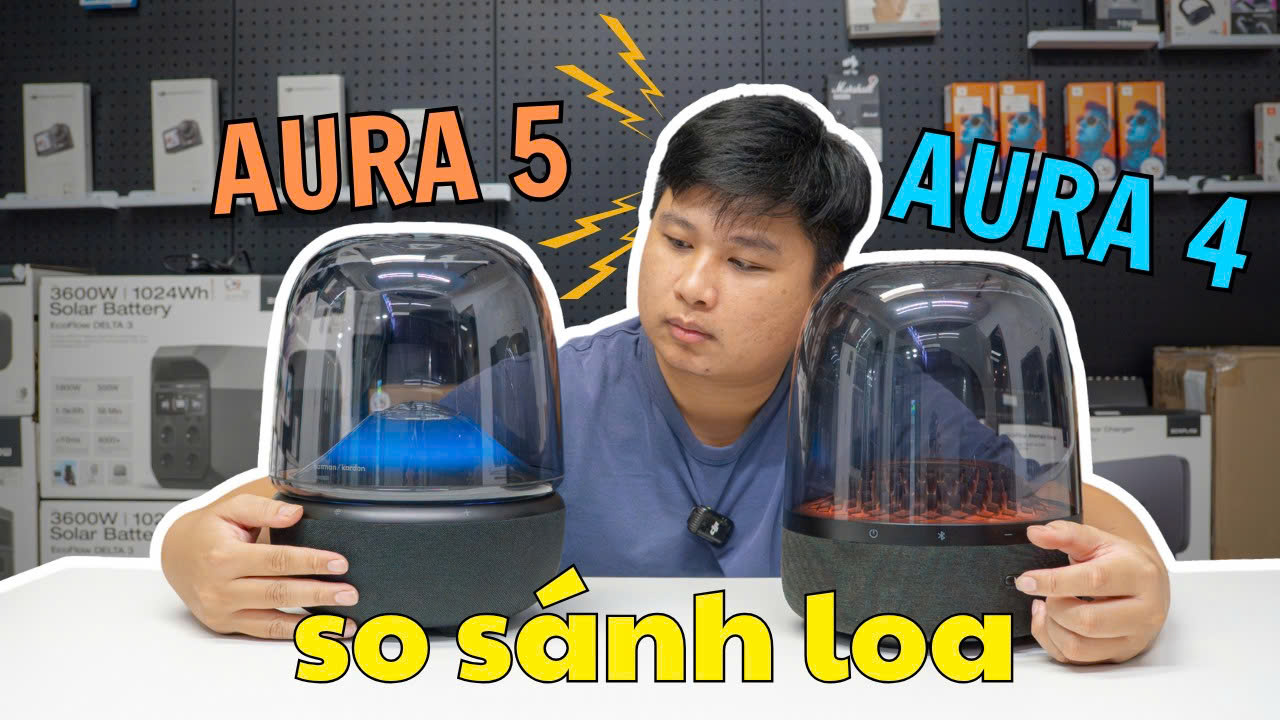 Harman Kardon Aura 5 và Aura 4 ĐÁNG NÂNG CẤP KHÔNG ?