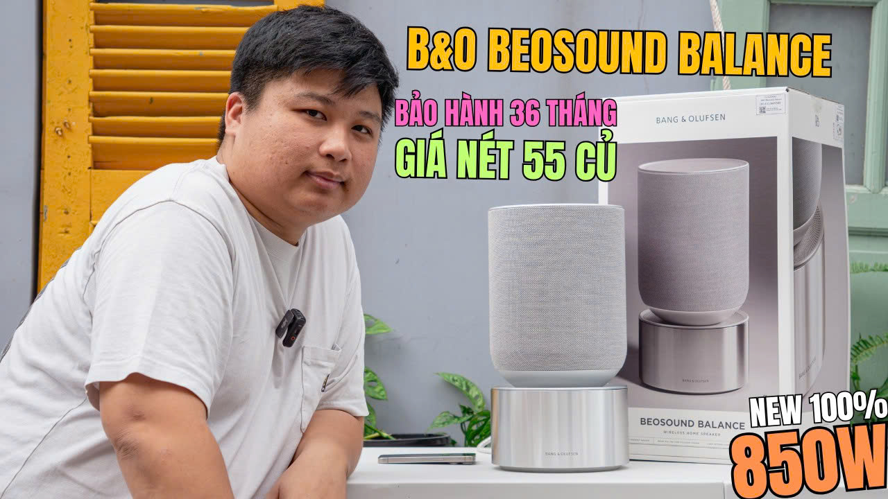 B&O Beosound Balance unboxing & review 2026 | LOA BLUETOOTH 100 TRIỆU