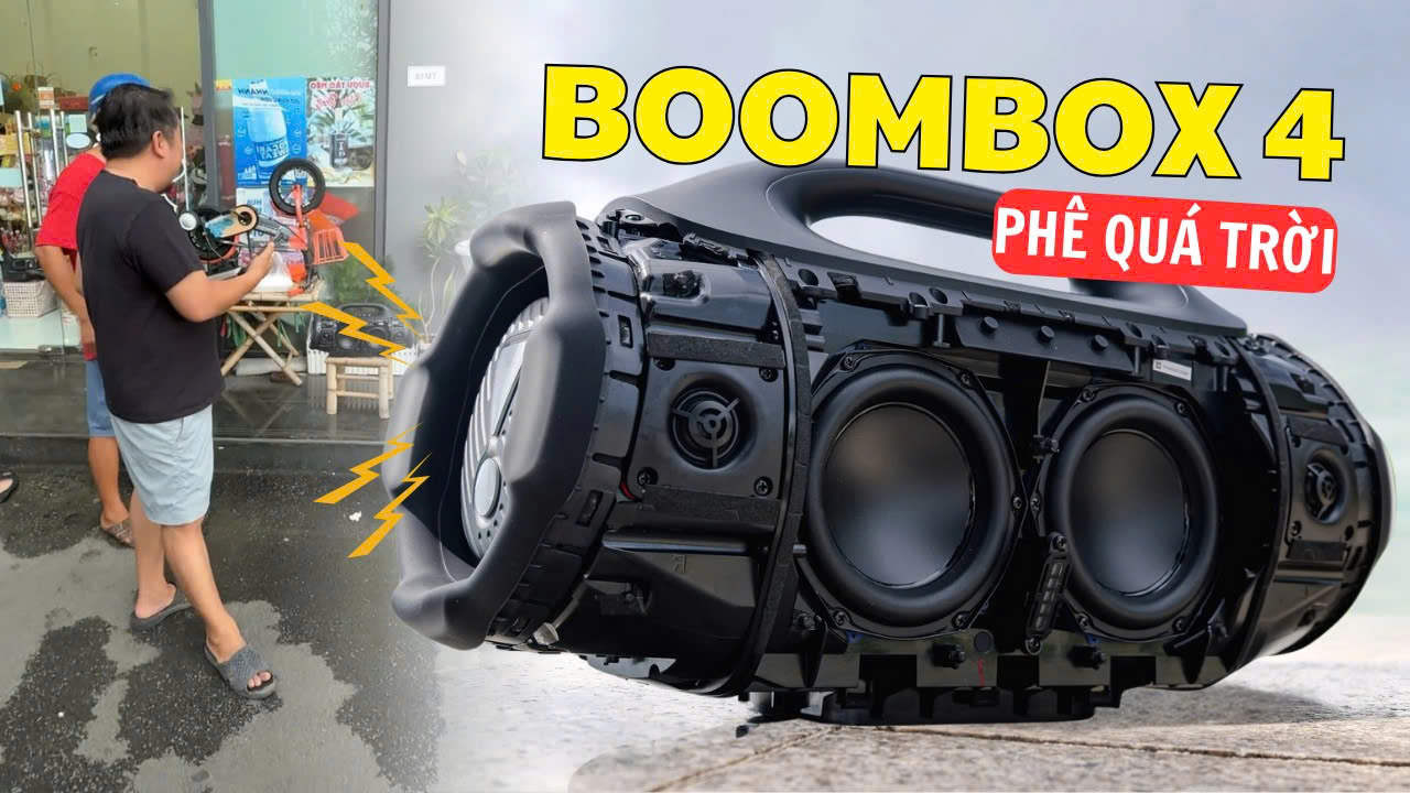 JBL BOOMBOX 4 CHẠY SHOW khách trải nghiệm BÀ RỊA - Cái Kết