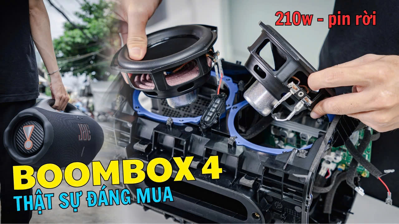 Bên Trong CÓ XỨNG ĐÁNG với GIÁ 14 TRIỆU? JBL Boombox 4 210W