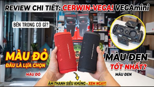 Sức mạnh thực sự khi kết hợp 2 chiếc Cerwin Vega Mini cùng lúc!