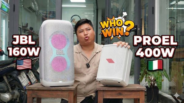 PROEL FreeOneX (400W) VS JBL Club 120 (160W) nên chọn loa nào ?