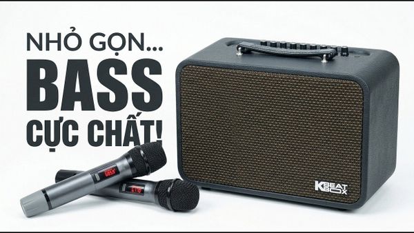 Acnos CS160PRO Loa Karaoke Nhỏ Gọn, Bass Cực Chất | Unbox & Sound Test