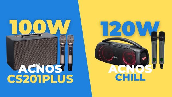 So Sánh Acnos Chill và CS201 Plus: Tìm Hiểu Sự Khác Biệt Giữa 2 loa