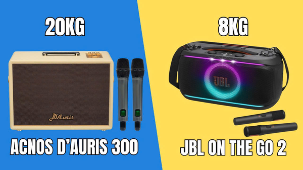 ACNOS D'AURIS 300 vs JBL ON-THE-GO 2 LOA NÀO HÁT HAY HƠN SOLO SPEAKER