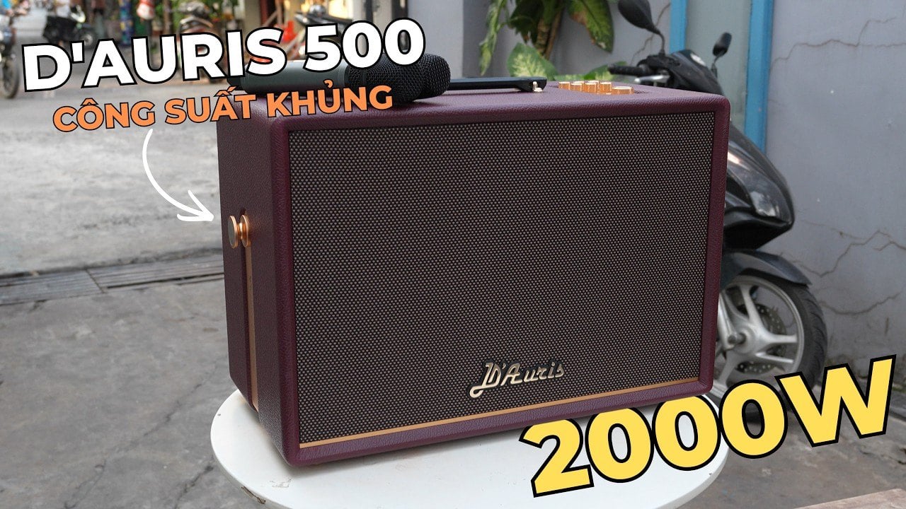Acnos D auris 500 Tuyệt Phẩm Karaoke Hi-Fi 2026 - Unboxing & Review