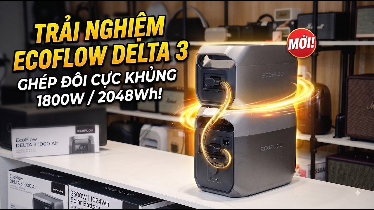 ECOFLOW DELTA 3 EXTRA BATTERY - UNBOXING & REVIEW