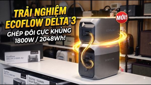 ECOFLOW DELTA 3 EXTRA BATTERY - UNBOXING & REVIEW