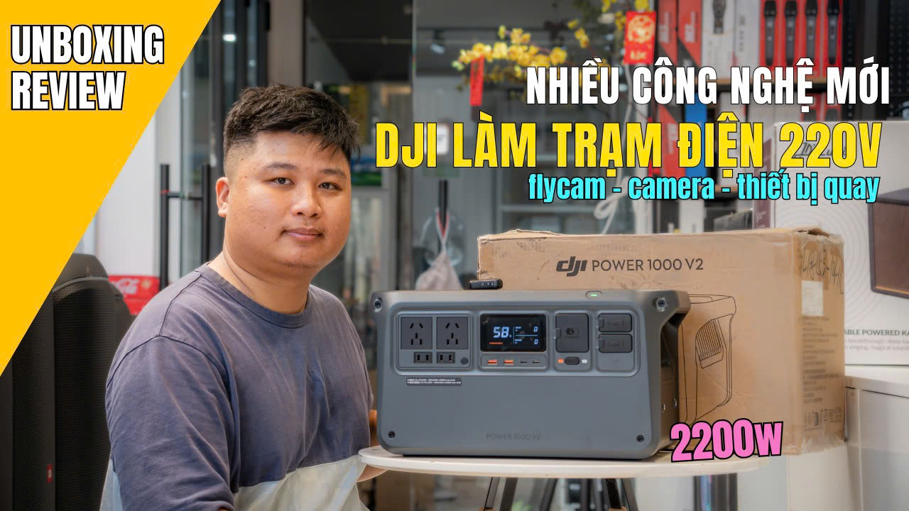 DJI Power 1000 V2 UNBOXING & REVIEW - Trạm điện di động