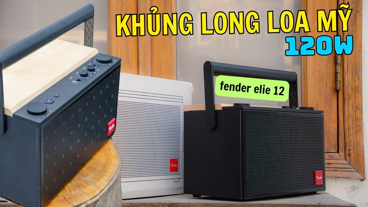 FENDER ELIE 12 CÔNG SUẤT 120W - TRANG BỊ JACK XLR - đáng tiền