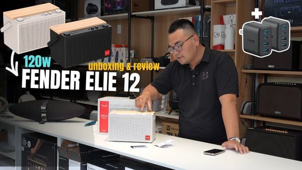 Fender Elie 12: Unboxing & Review - Loa bluetooth 120w mới nhất 2026