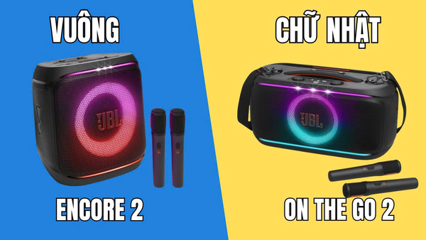 JBL PARTYBOX ON-THE-GO 2 vs ENCORE 2: Đại Chiến loa karaoke MỸ