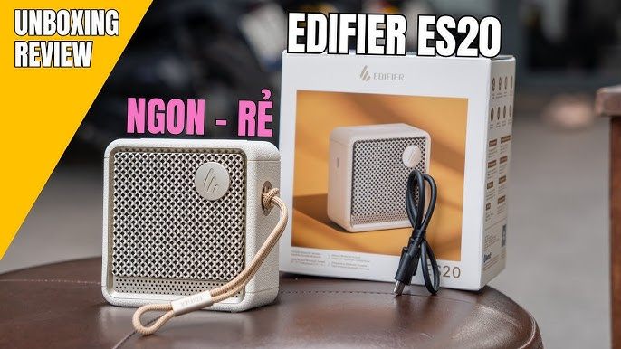 ĐẬP HỘP & TEST LOA: Edifier ES20 Thiết Kế Đẹp, Chất Âm giá rẻ 999k